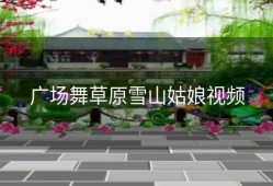 广场舞草原雪山姑娘视频