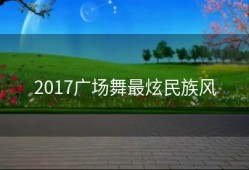 2017广场舞最炫民族风