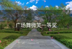 广场舞微笑一等奖