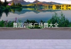 舞蹈训练广场舞大全