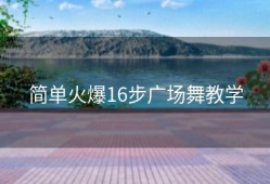 简单火爆16步广场舞教学