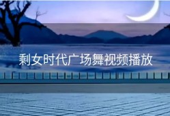 剩女时代广场舞视频播放