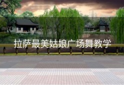 拉萨最美姑娘广场舞教学