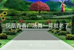 凤凰香香广场舞一晃就老了