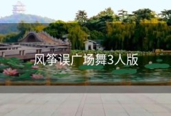 风筝误广场舞3人版