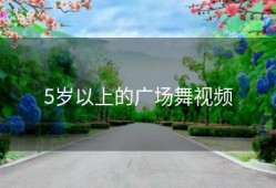 5岁以上的广场舞视频