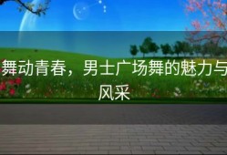舞动青春，男士广场舞的魅力与风采