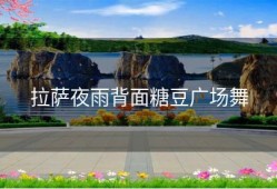 拉萨夜雨背面糖豆广场舞