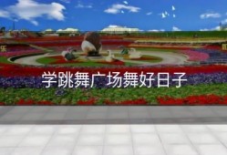学跳舞广场舞好日子