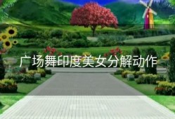 广场舞印度美女分解动作