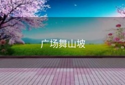 广场舞山坡