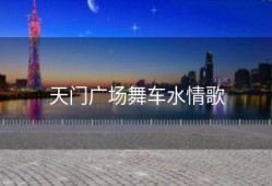 天门广场舞车水情歌