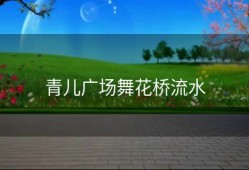 青儿广场舞花桥流水