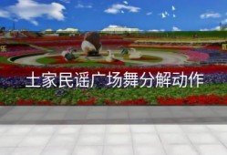 土家民谣广场舞分解动作