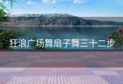 狂浪广场舞扇子舞三十二步