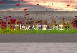 广场双人舞雪山阿佳