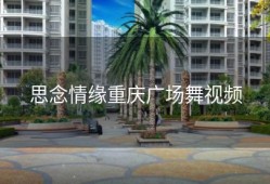 思念情缘重庆广场舞视频