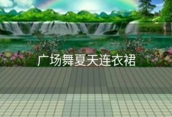广场舞夏天连衣裙