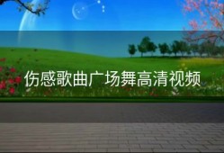 伤感歌曲广场舞高清视频