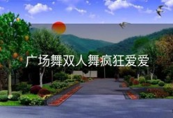 广场舞双人舞疯狂爱爱
