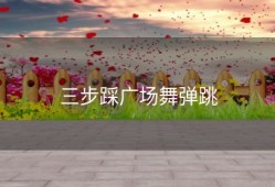 三步踩广场舞弹跳