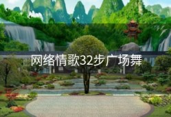 网络情歌32步广场舞