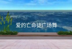 爱的亡命徒广场舞