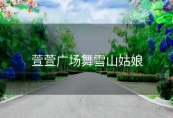 萱萱广场舞雪山姑娘