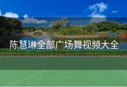 陈慧琳全部广场舞视频大全