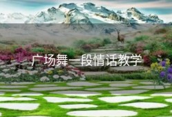 广场舞一段情话教学