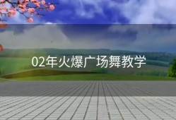 02年火爆广场舞教学