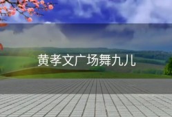 黄孝文广场舞九儿