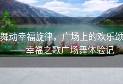 舞动幸福旋律，广场上的欢乐颂——幸福之歌广场舞体验记