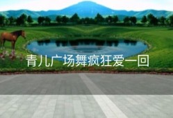 青儿广场舞疯狂爱一回