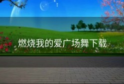 燃烧我的爱广场舞下载