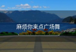 麻烦你来点广场舞