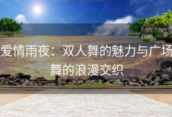 爱情雨夜：双人舞的魅力与广场舞的浪漫交织