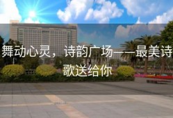 舞动心灵，诗韵广场——最美诗歌送给你