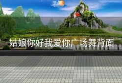 姑娘你好我爱你广场舞背面