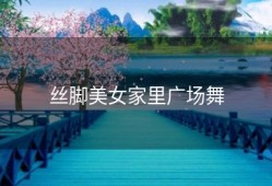丝脚美女家里广场舞
