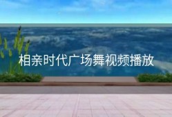 相亲时代广场舞视频播放
