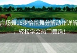 广场舞16步恰恰舞分解动作详解，轻松学会热门舞蹈！