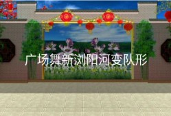 广场舞新浏阳河变队形