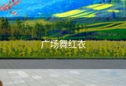 广场舞红衣