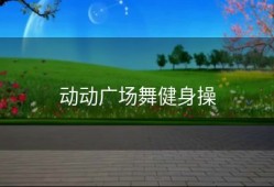 动动广场舞健身操