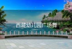 西藏幼儿园广场舞