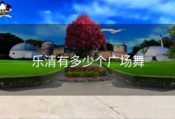 乐清有多少个广场舞