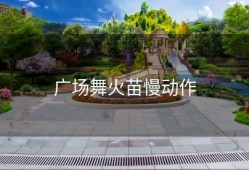 广场舞火苗慢动作