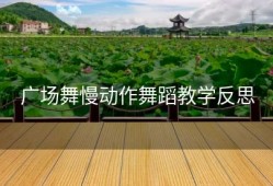 广场舞慢动作舞蹈教学反思