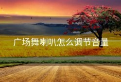 广场舞喇叭怎么调节音量